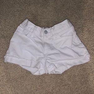 adjustable white old navy shorts